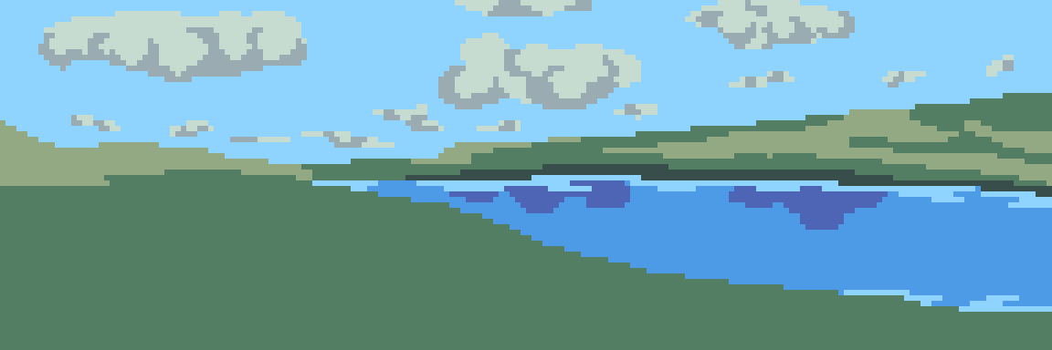 Рисование - Пейзаж первый