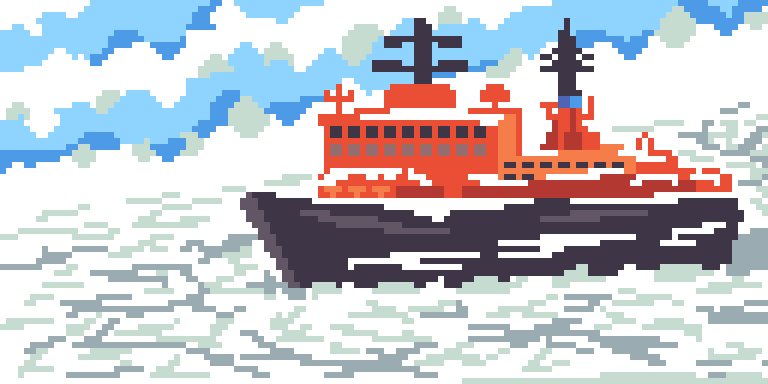 Рисование - Ледокол