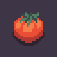 Рисование - Помидор поменьше