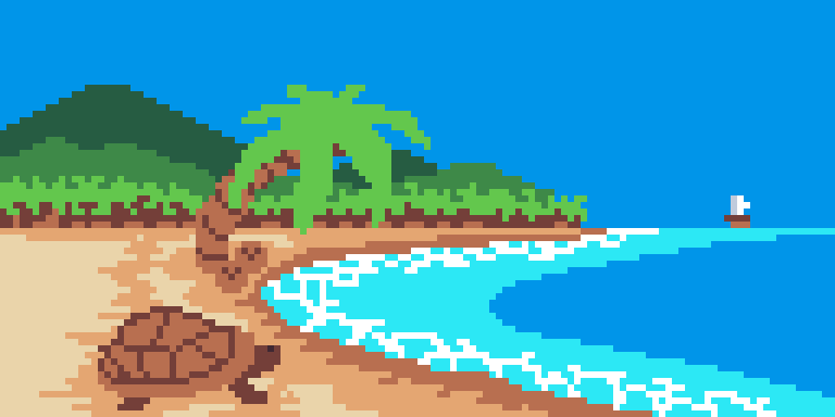 Рисование - Побережье