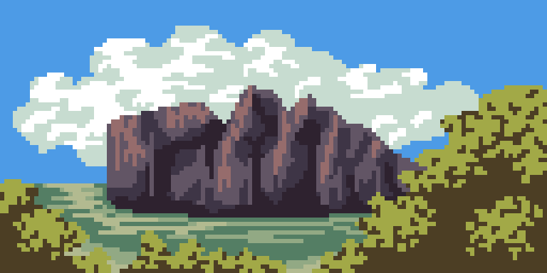 Рисование - Скалы