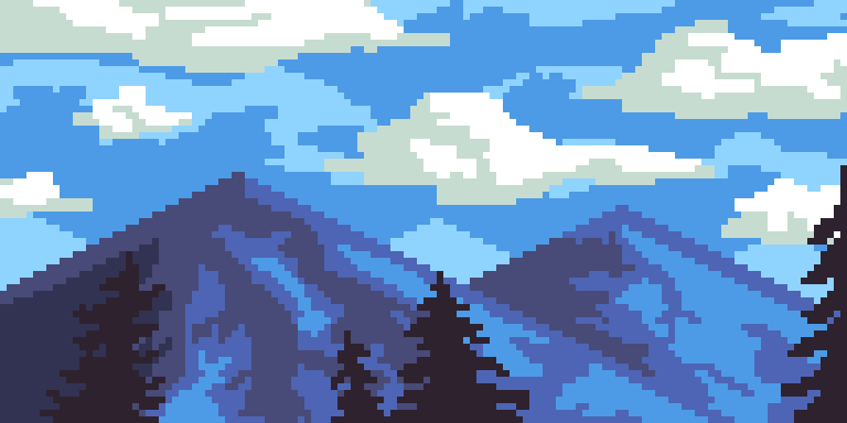 Рисование - Северные горы