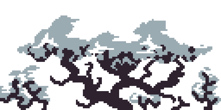 Рисование - Одинокое дерево