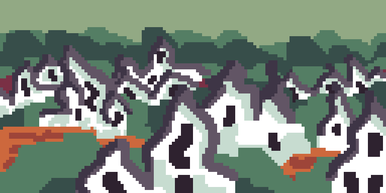 Рисование - Плавленая деревня