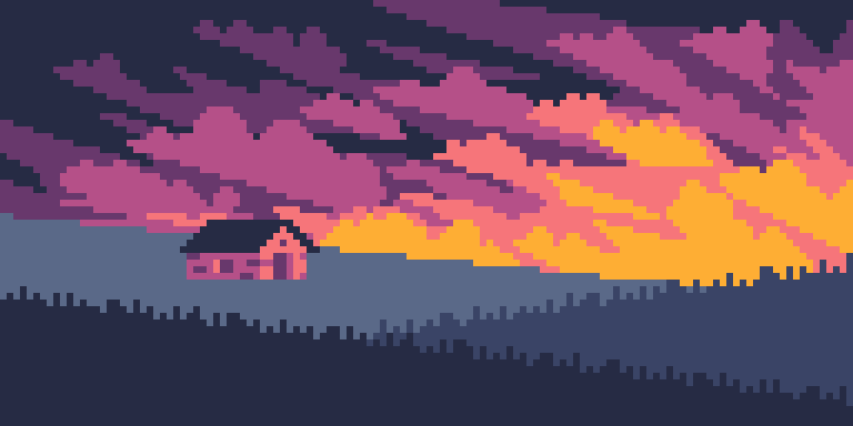 Рисование - Второй закат