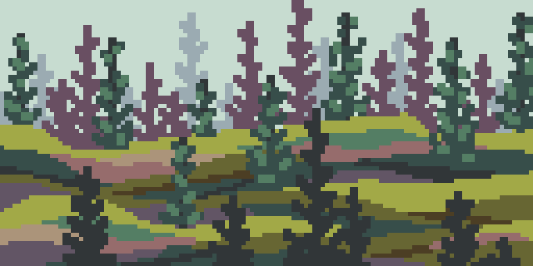 Рисование - Ёлочки на новом грунте