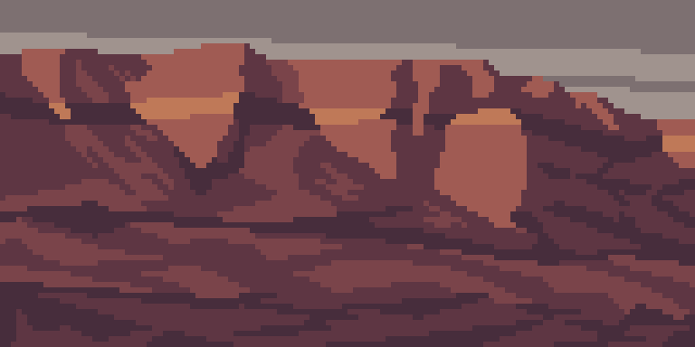 Рисование - Каньон