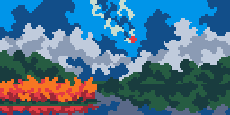 Рисование - Падение Гирина