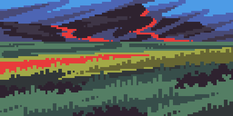 Рисование - Роковая гора