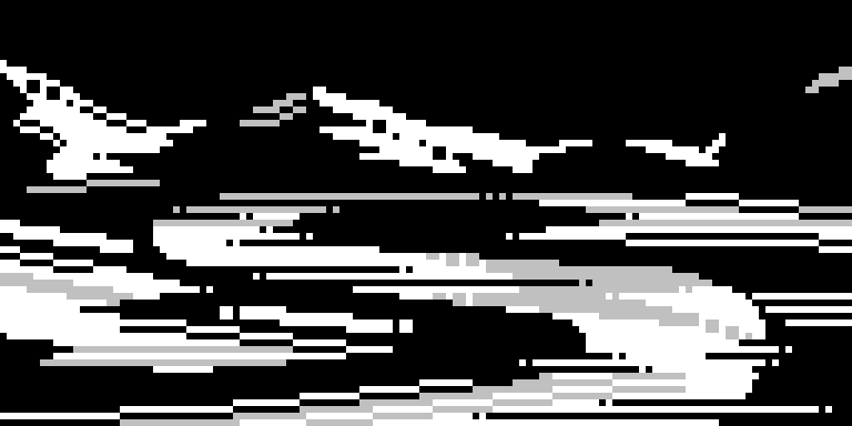 Рисование - Лунный пейзаж