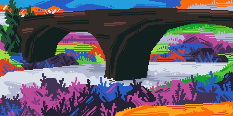 Рисование - Мост