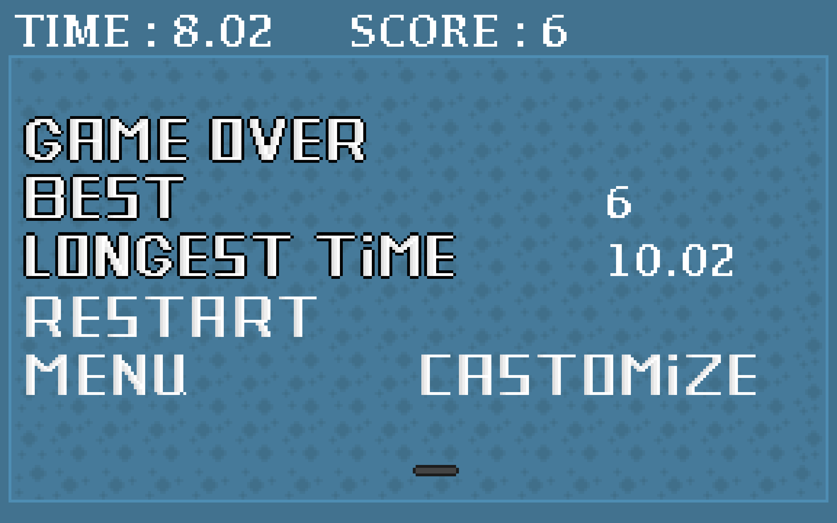 A game - Конец игры