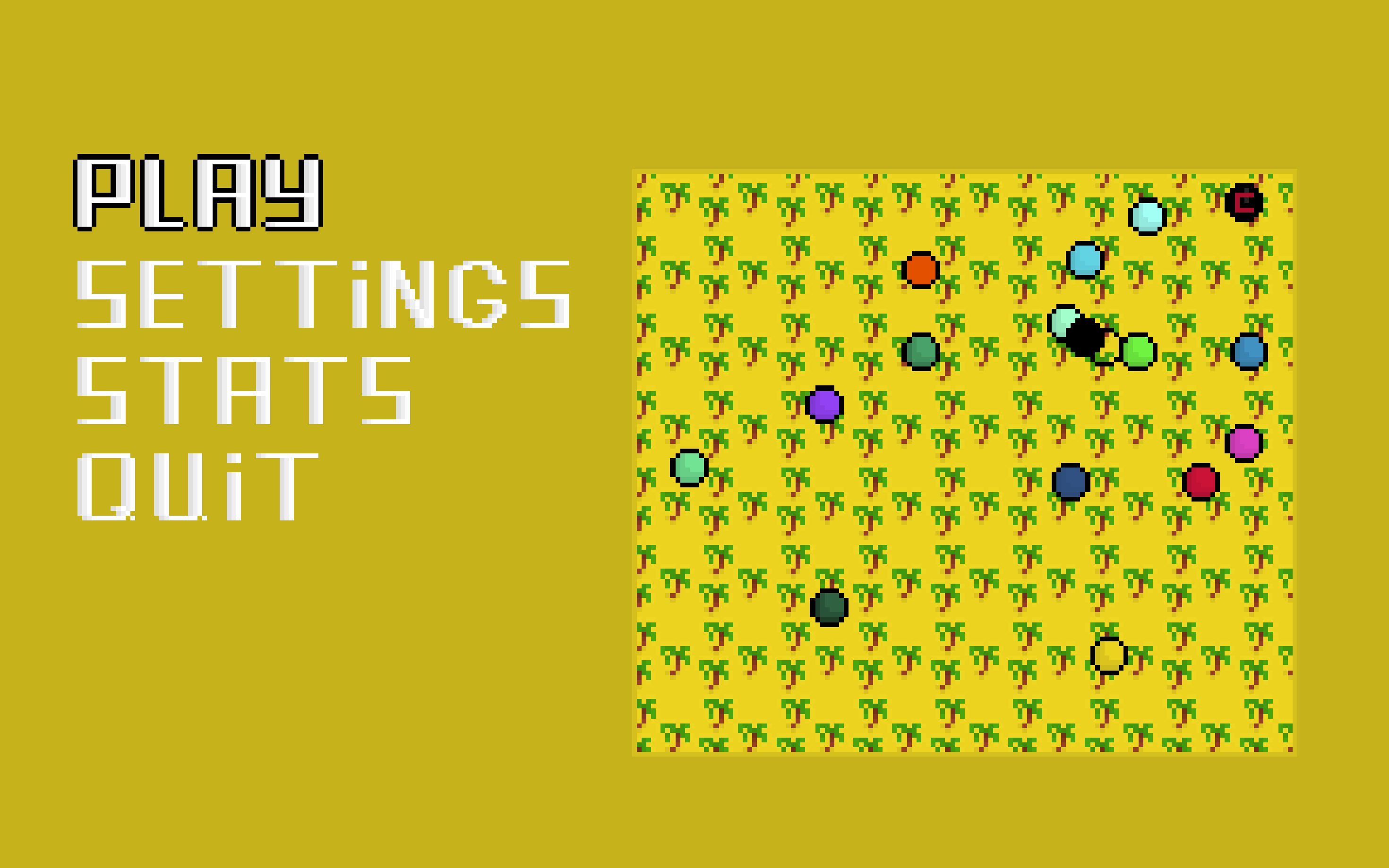 A game - Главное меню