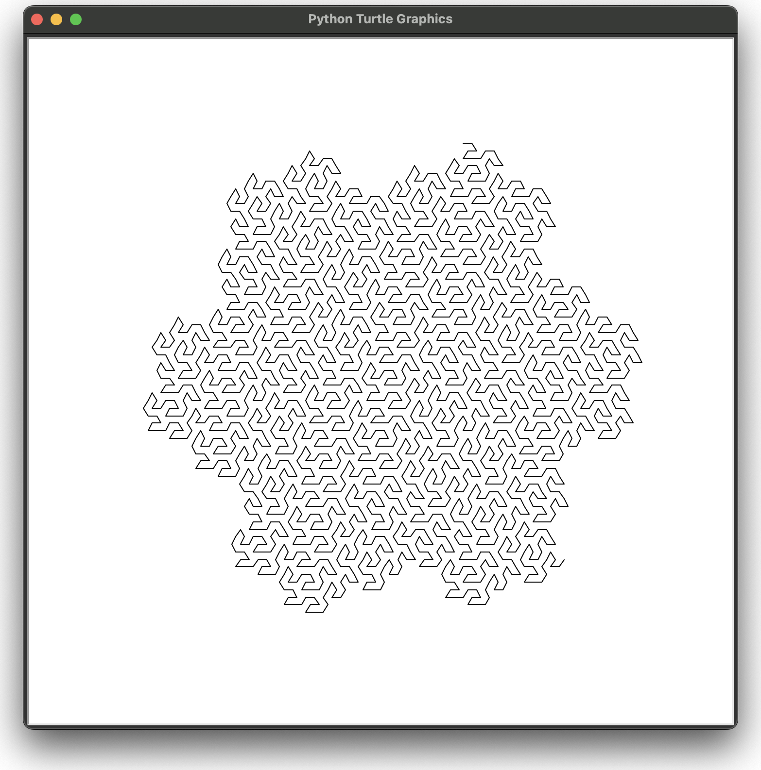 Tree - Кривая Госпера